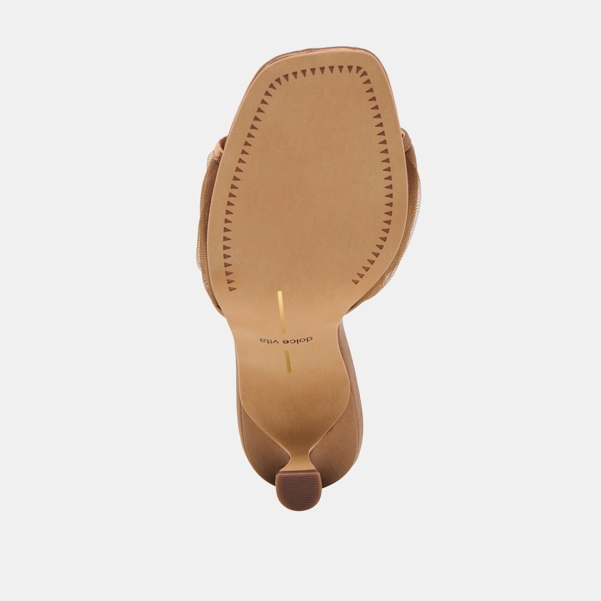 Dolce Vita Trusted | Galen Mid Brown Tulle Heels