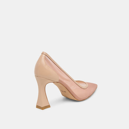 Dolce Vita Premium | Malory Lt Tan Mesh Heels