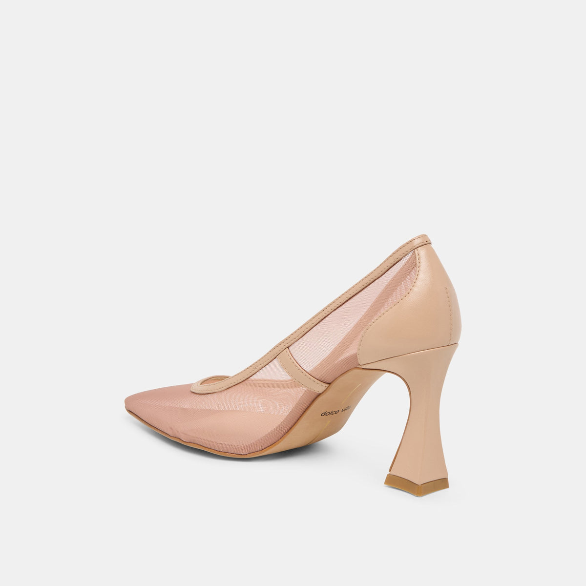 Dolce Vita Premium | Malory Lt Tan Mesh Heels