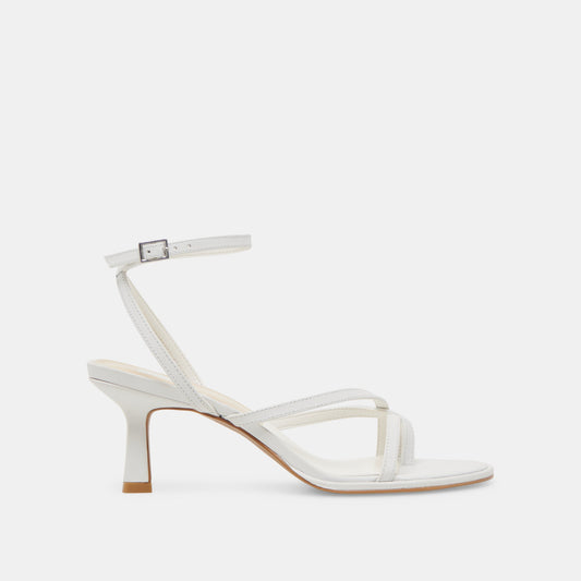 Dolce Vita Everyday | MORAH HEELS TRUE WHITE LEATHER