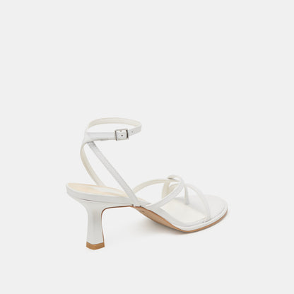Dolce Vita Everyday | MORAH HEELS TRUE WHITE LEATHER