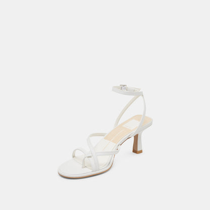 Dolce Vita Everyday | MORAH HEELS TRUE WHITE LEATHER
