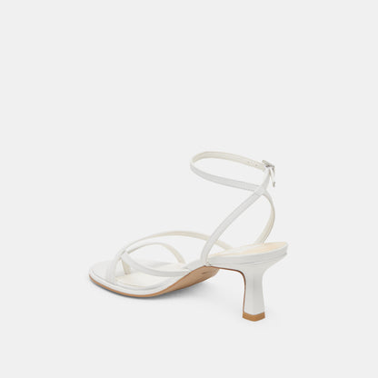 Dolce Vita Everyday | MORAH HEELS TRUE WHITE LEATHER