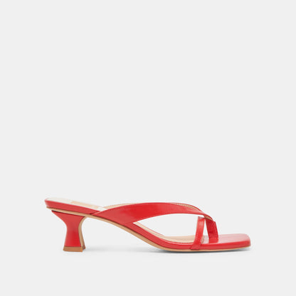 Dolce Vita Value | BREVEL WIDE HEELS CHILI LEATHER