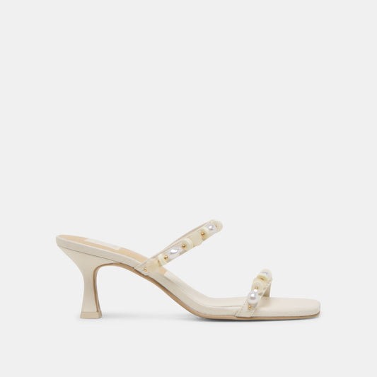 Dolce Vita Latest | GRASON HEELS WHITE LEATHER