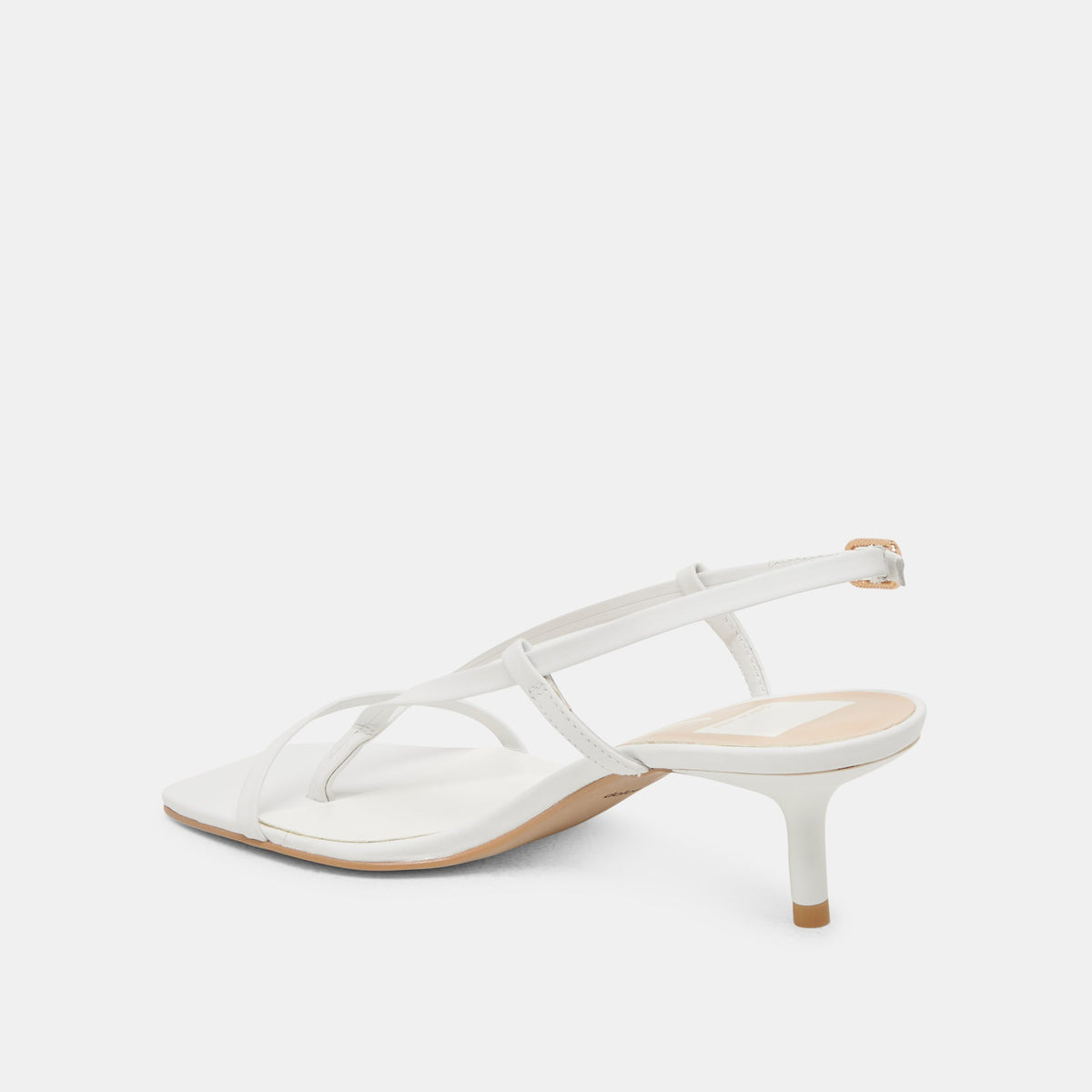 Dolce Vita Quality | LAURY HEELS TRUE WHITE LEATHER