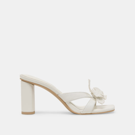 Dolce Vita Everyday | Nikil White Leather Heels
