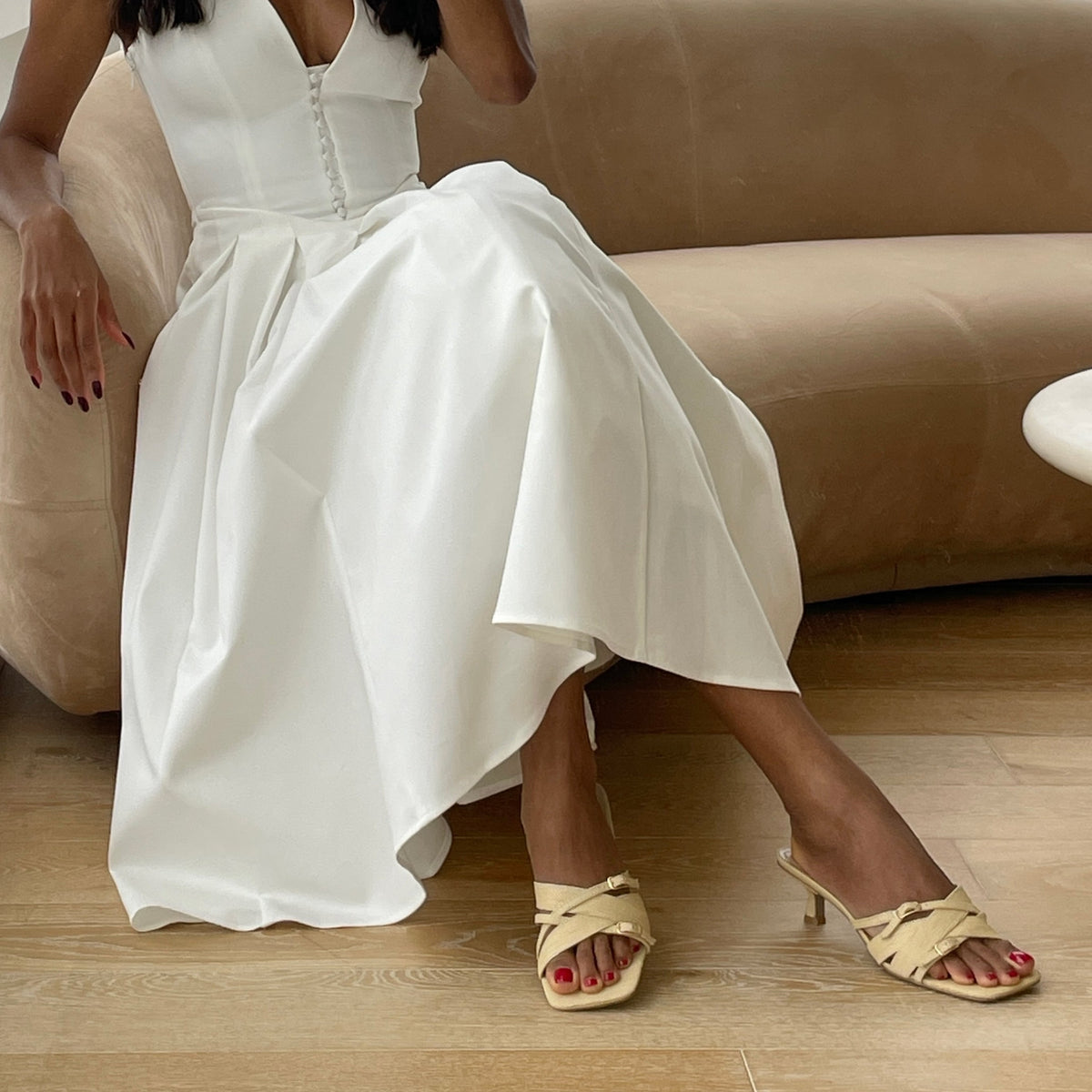 Dolce Vita Latest | BRYANT HEELS NATURAL WOVEN RAFFIA