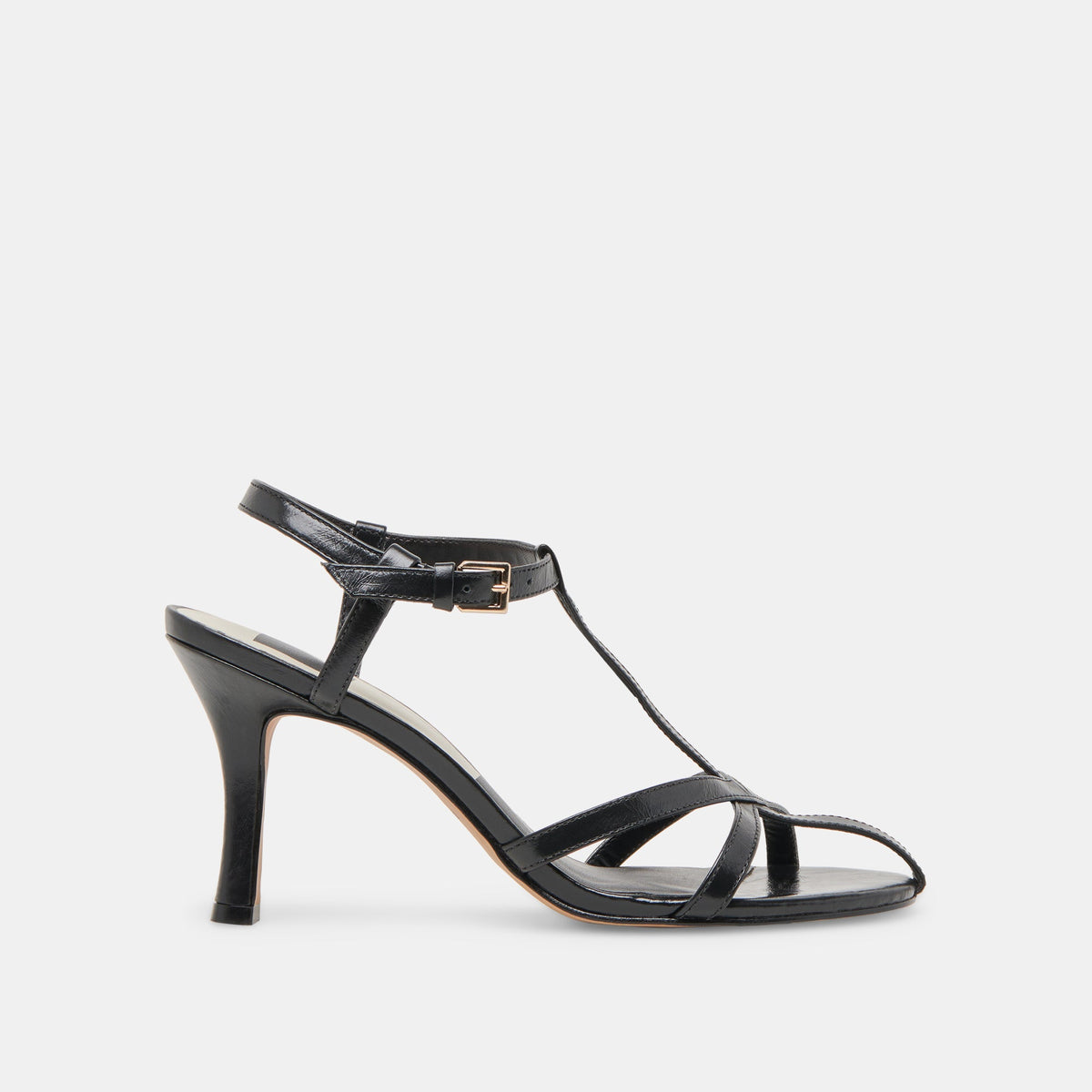 Dolce Vita Latest | LIANE HEELS MIDNIGHT CRINKLE PATENT