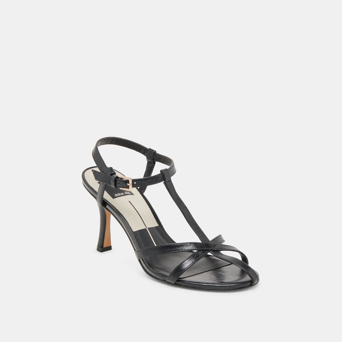 Dolce Vita Latest | LIANE HEELS MIDNIGHT CRINKLE PATENT