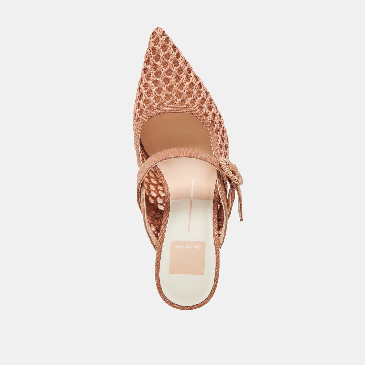 Dolce Vita Quality | KEEKEE HEELS SADDLE WOVEN RAFFIA