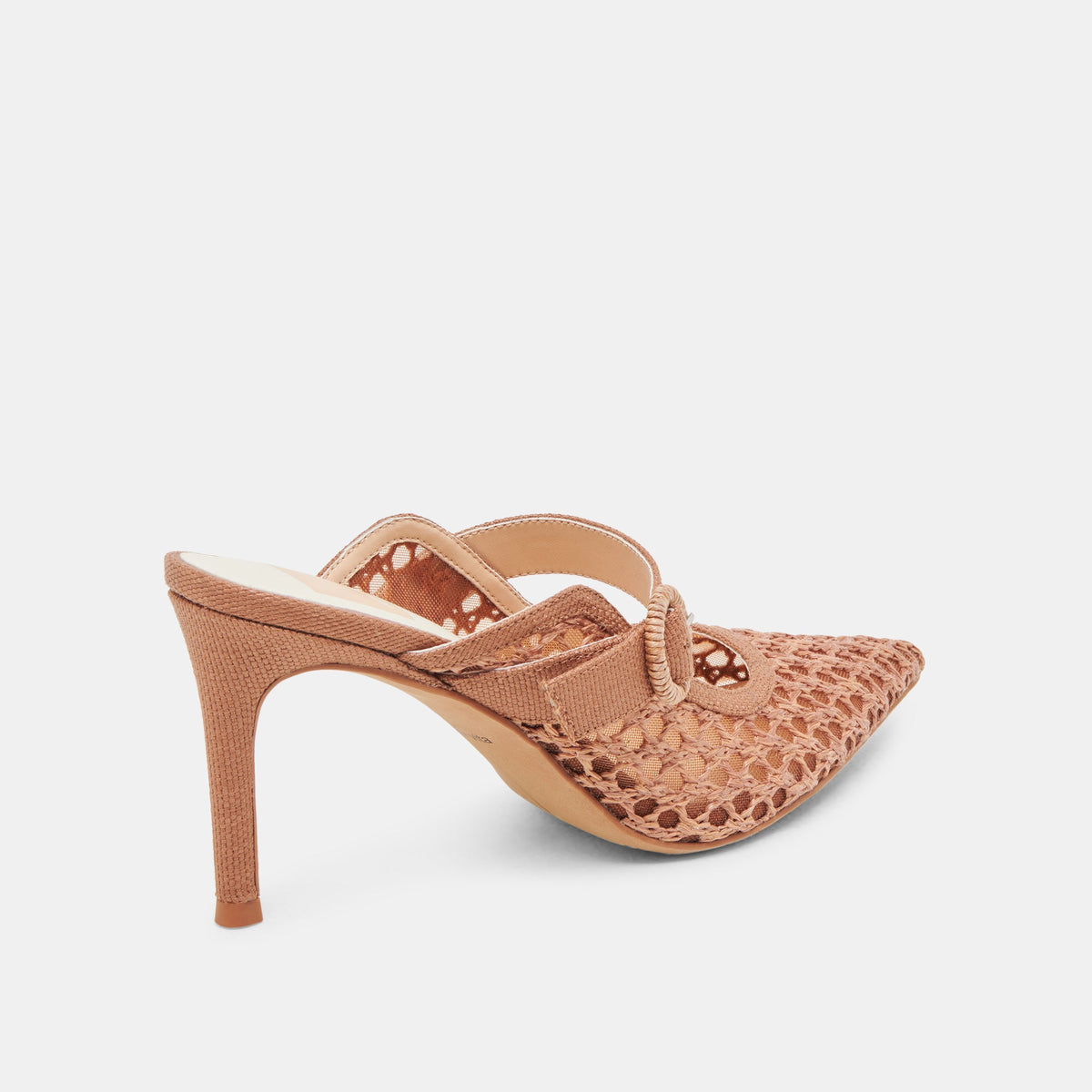 Dolce Vita Quality | KEEKEE HEELS SADDLE WOVEN RAFFIA
