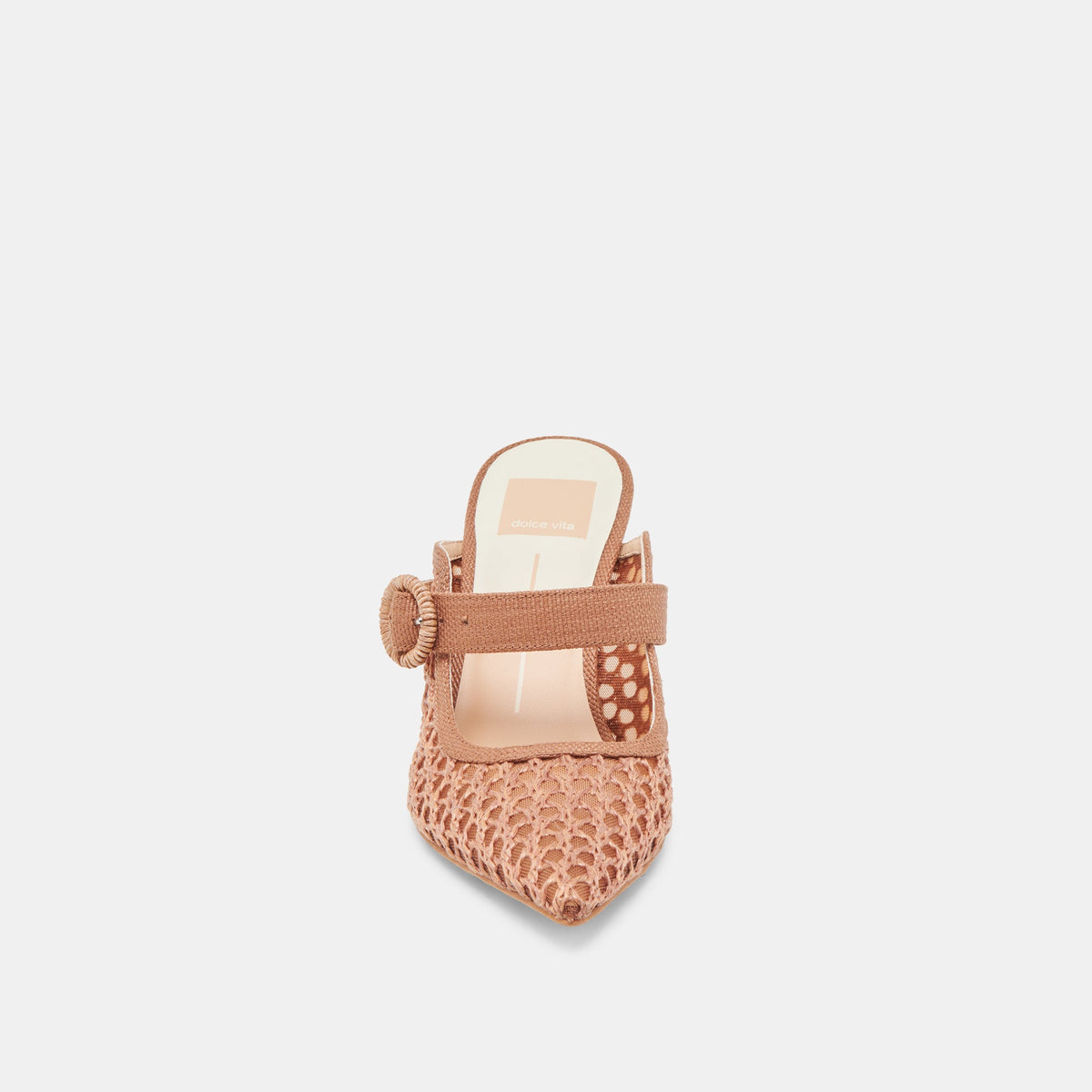 Dolce Vita Quality | KEEKEE HEELS SADDLE WOVEN RAFFIA