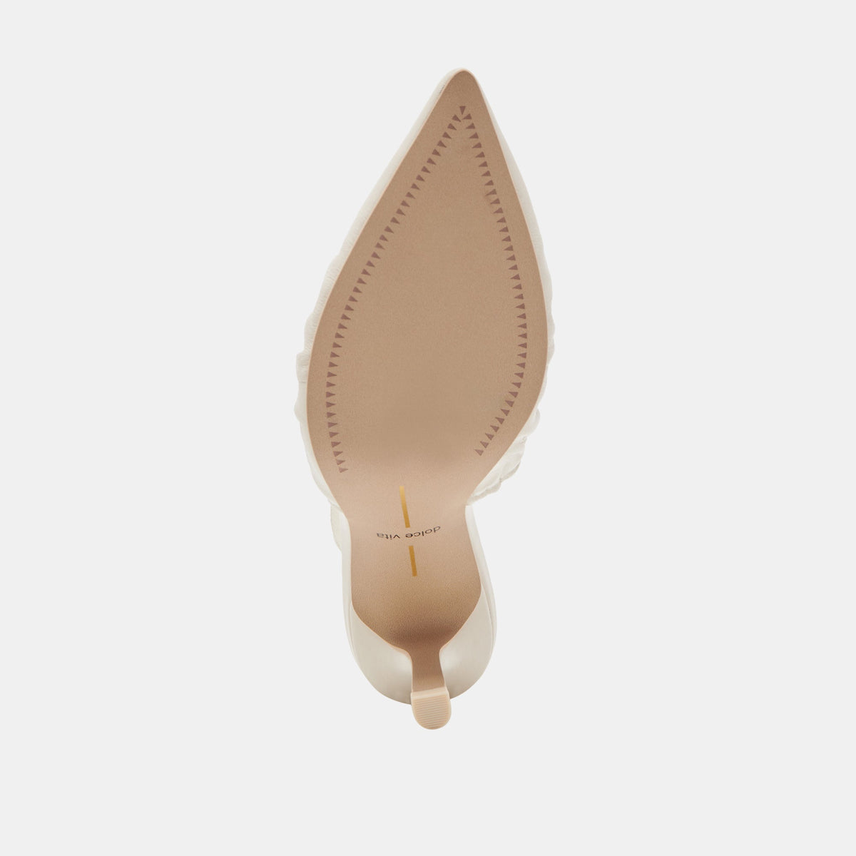 Dolce Vita Customer Favorite | KAIRI HEELS IVORY CRINKLE PATENT
