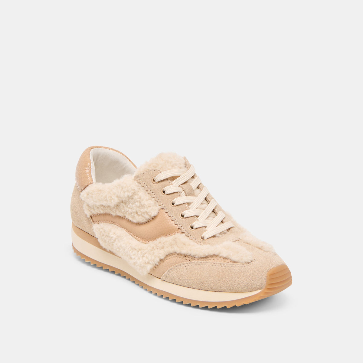 Dolce Vita Value | B.NTCD Plush Natural Plush Sneakers