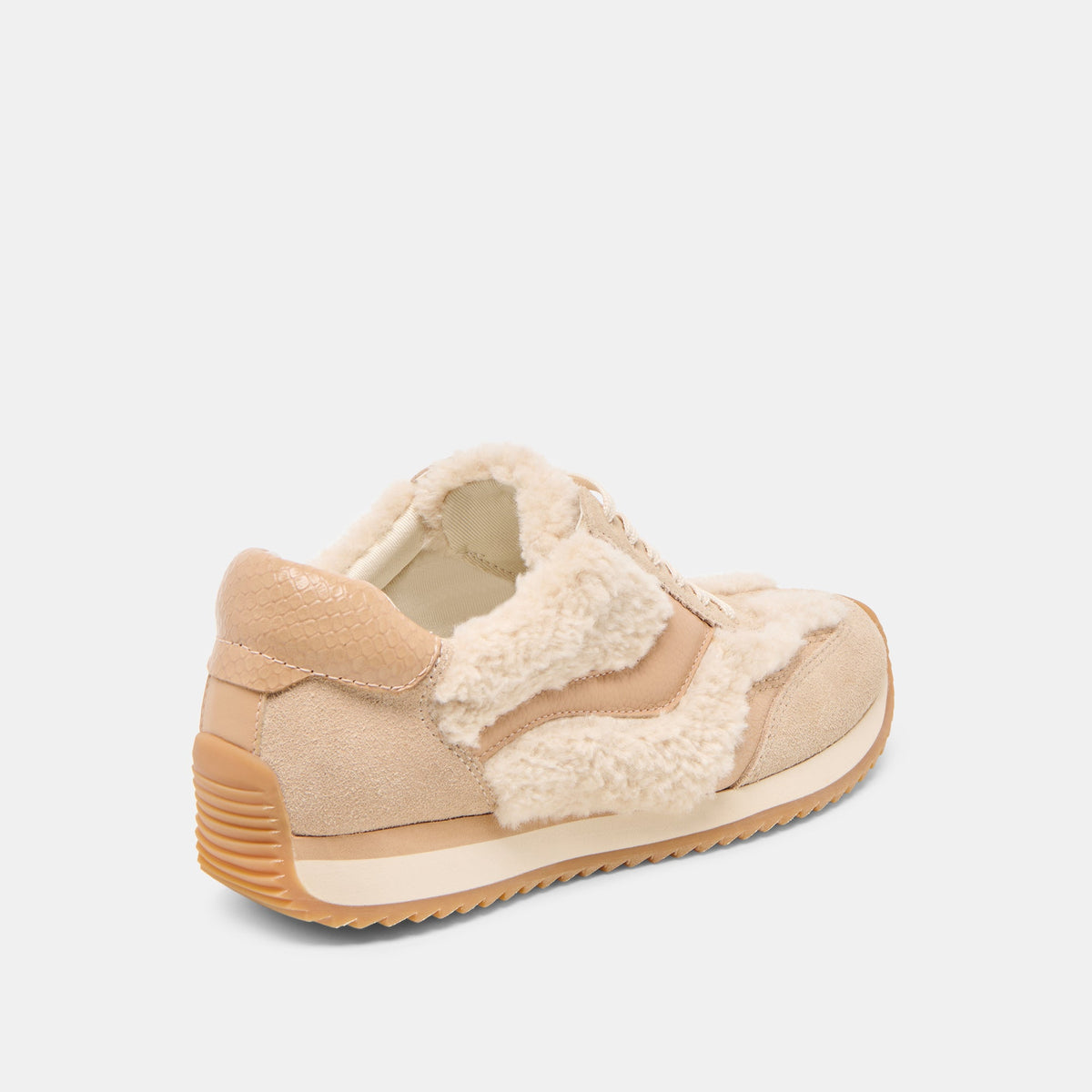 Dolce Vita Value | B.NTCD Plush Natural Plush Sneakers