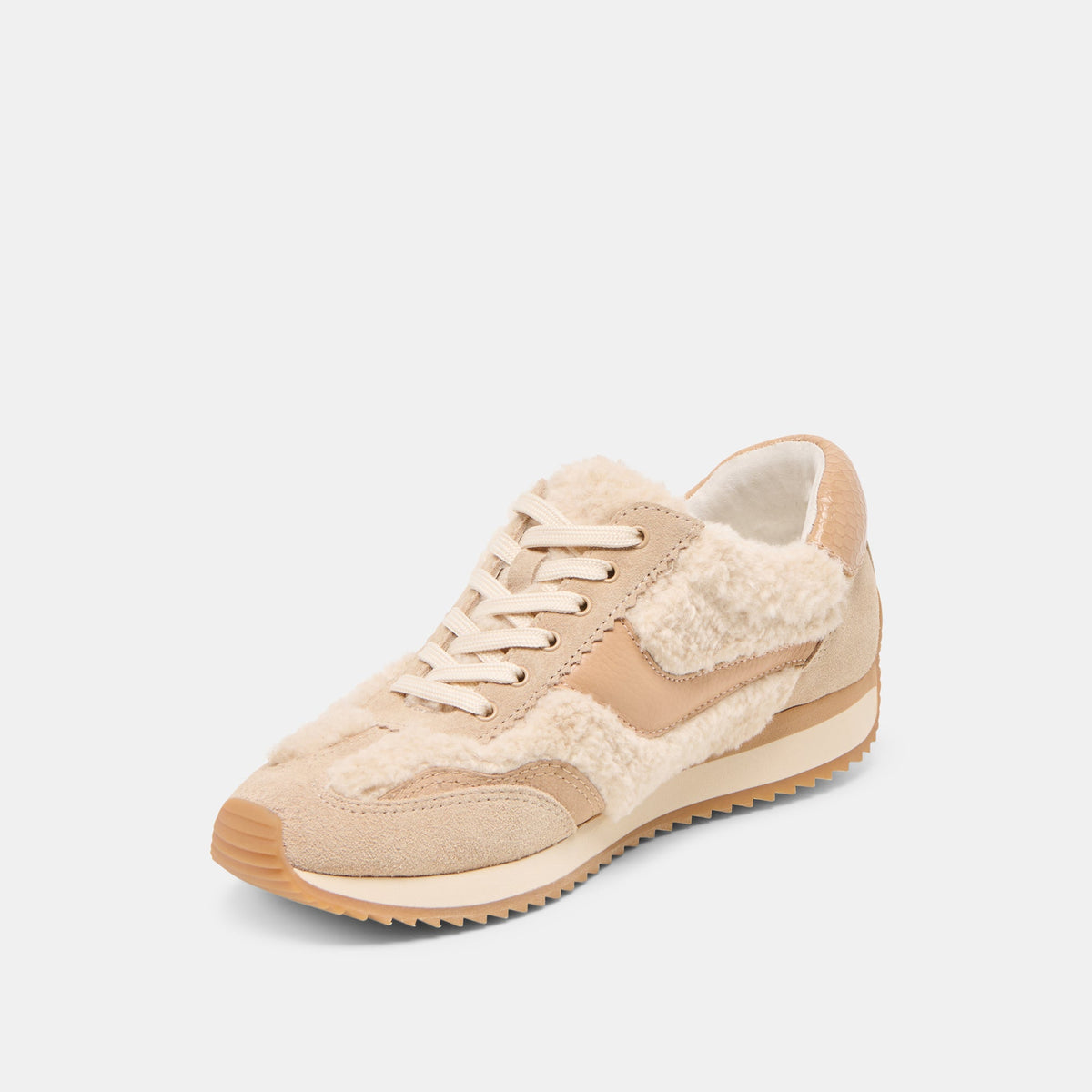 Dolce Vita Value | B.NTCD Plush Natural Plush Sneakers