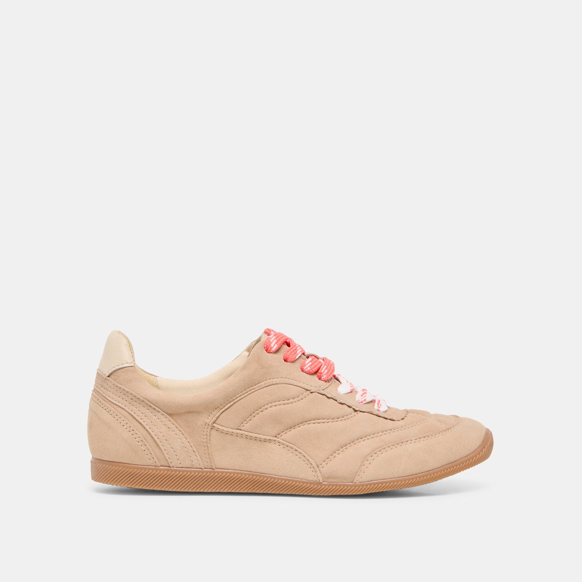 Dolce Vita Value | Laini Camel Suede Sneakers