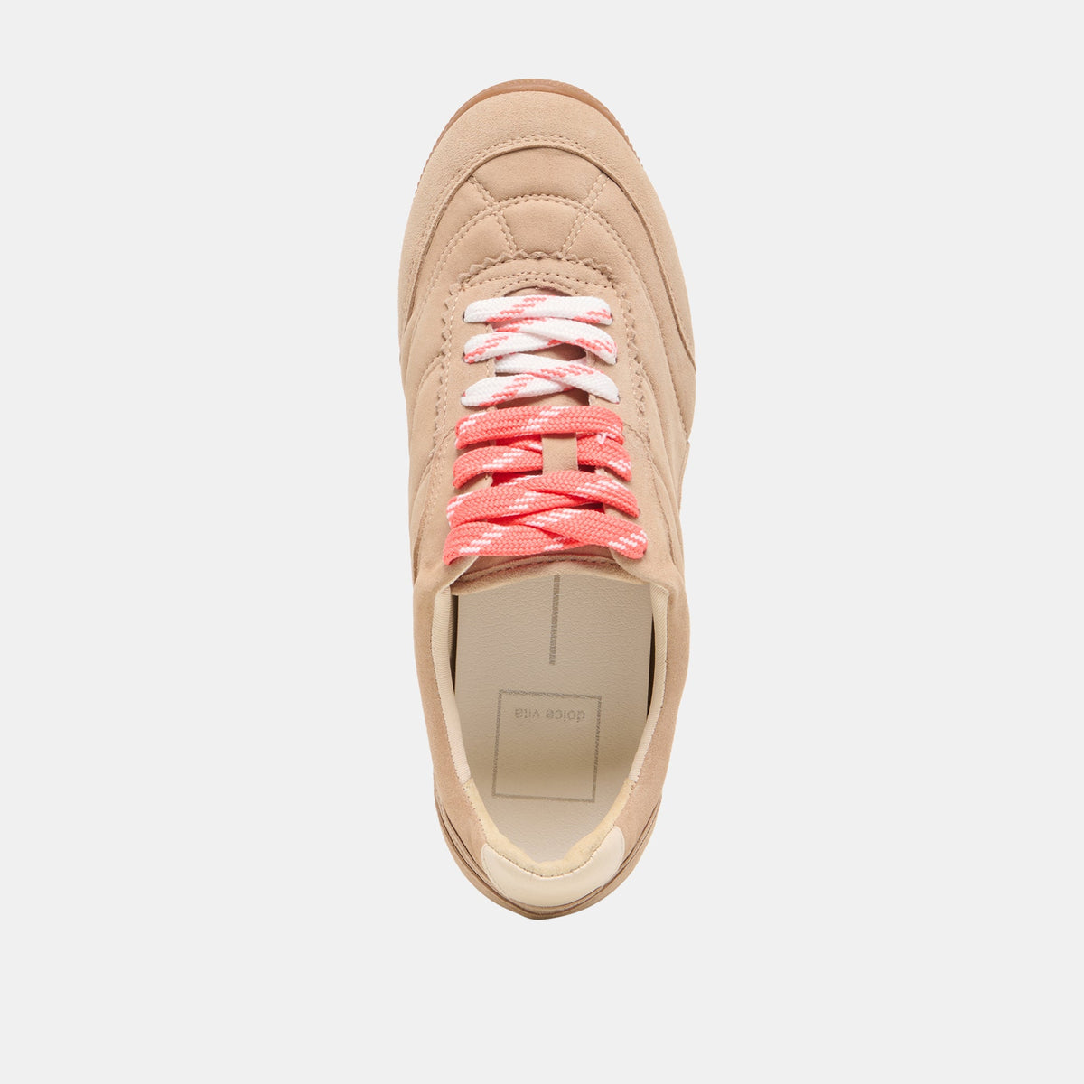 Dolce Vita Value | Laini Camel Suede Sneakers
