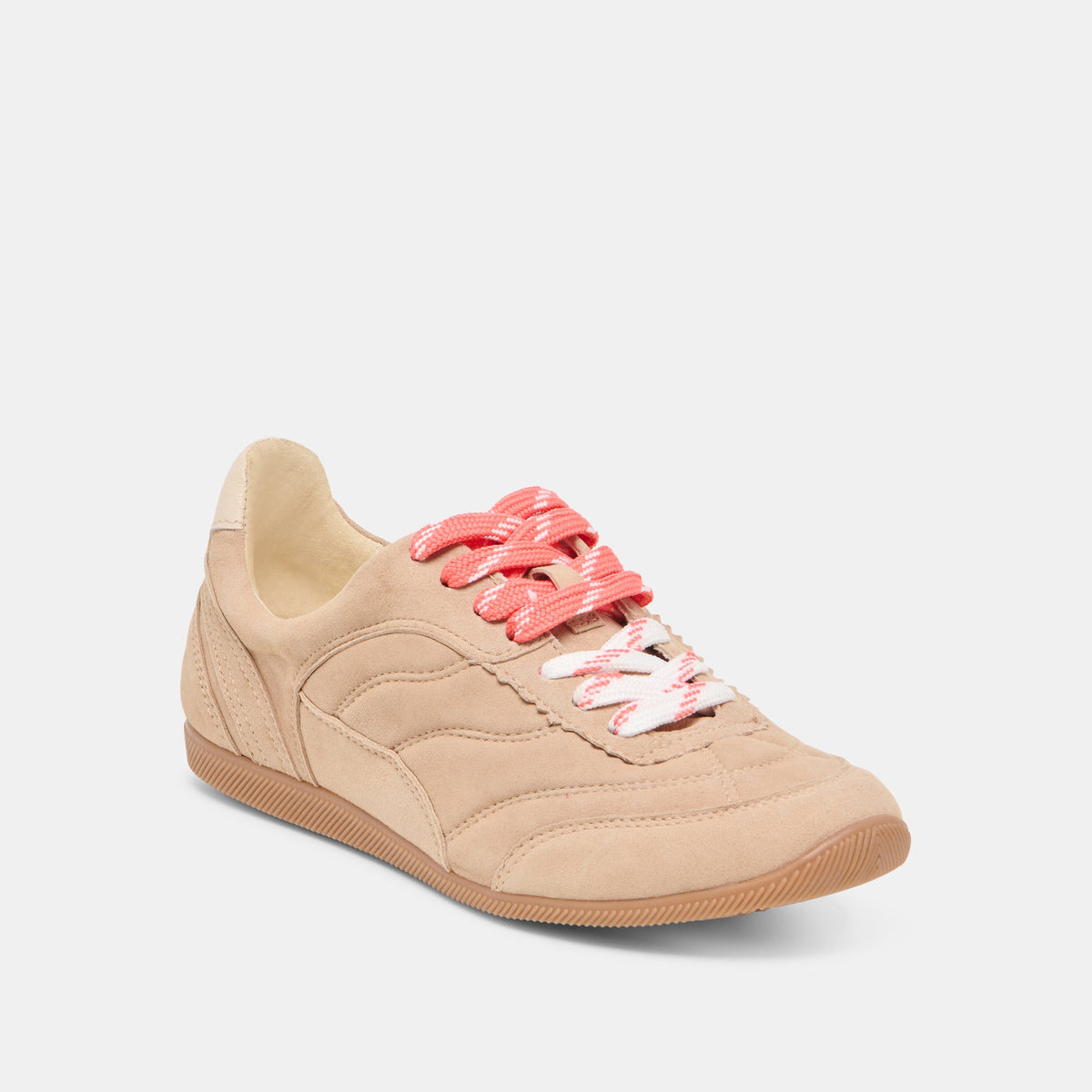 Dolce Vita Value | Laini Camel Suede Sneakers