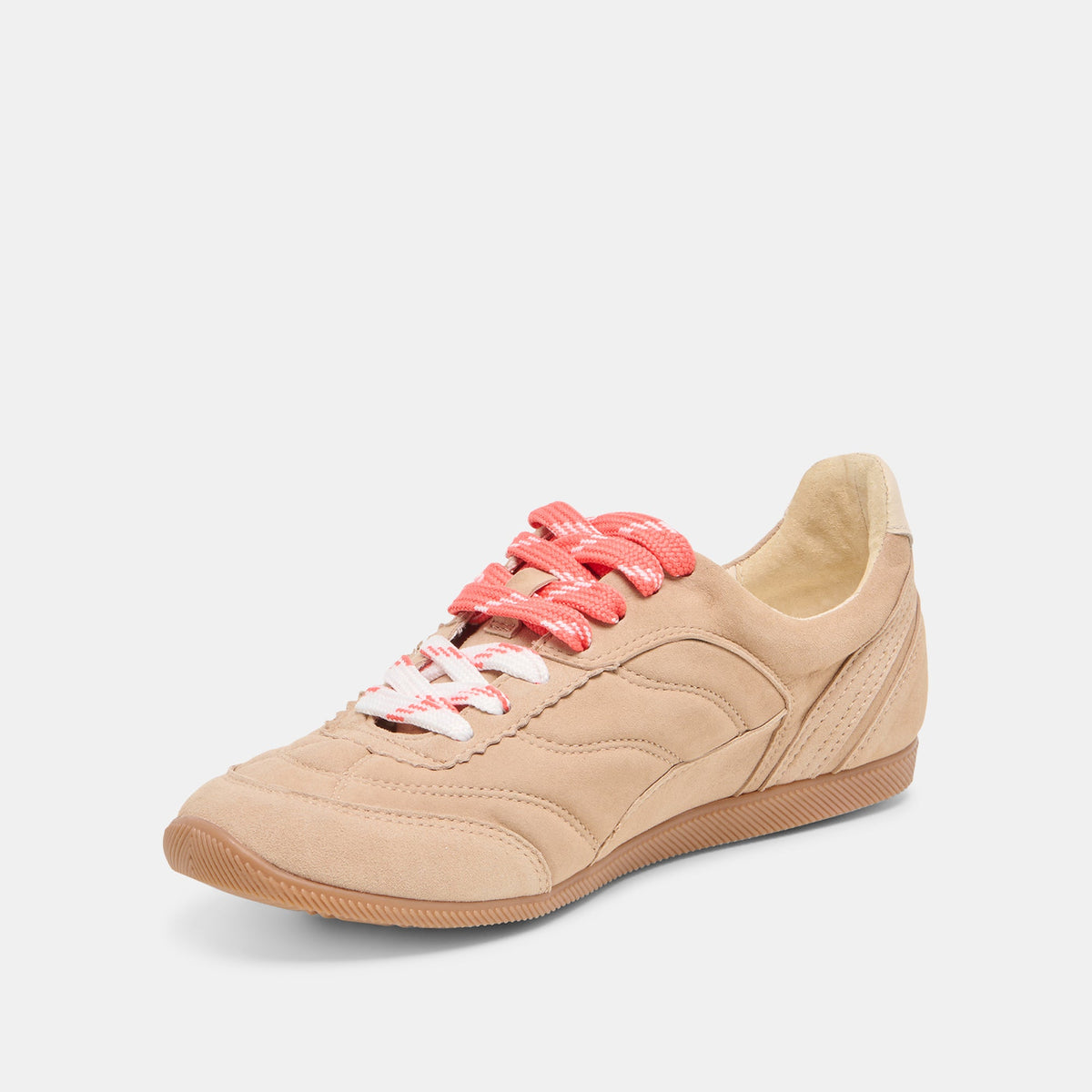 Dolce Vita Value | Laini Camel Suede Sneakers