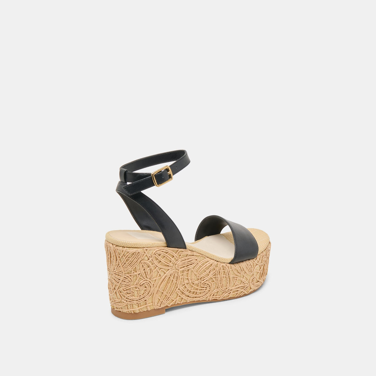 Dolce Vita Trusted | TALISA WEDGES BLACK LEATHER
