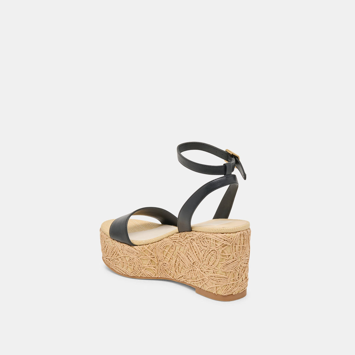 Dolce Vita Trusted | TALISA WEDGES BLACK LEATHER