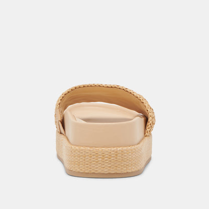 Dolce Vita Value | SIDONA SANDALS LT NATURAL RAFFIA