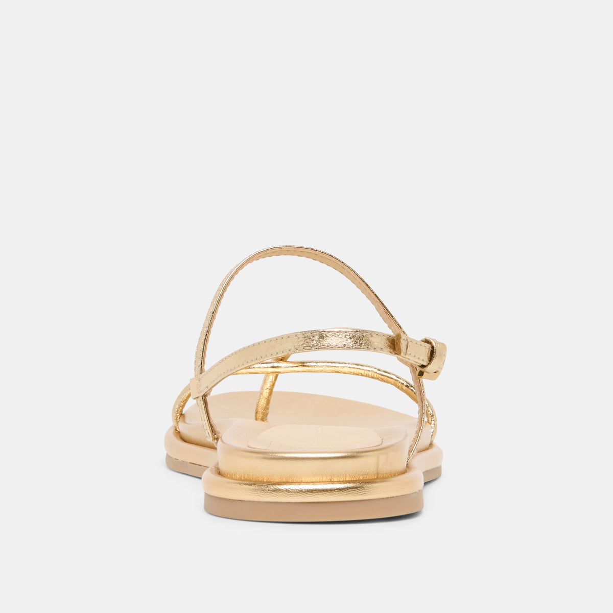 Dolce Vita Value | Dom Gold Distressed Leather Sandals