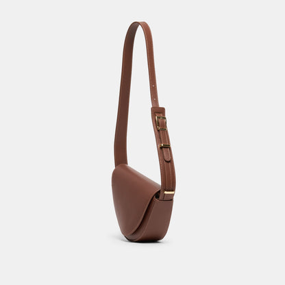 Dolce Vita Everyday | Sabine Brown Leather Shoulder Bag