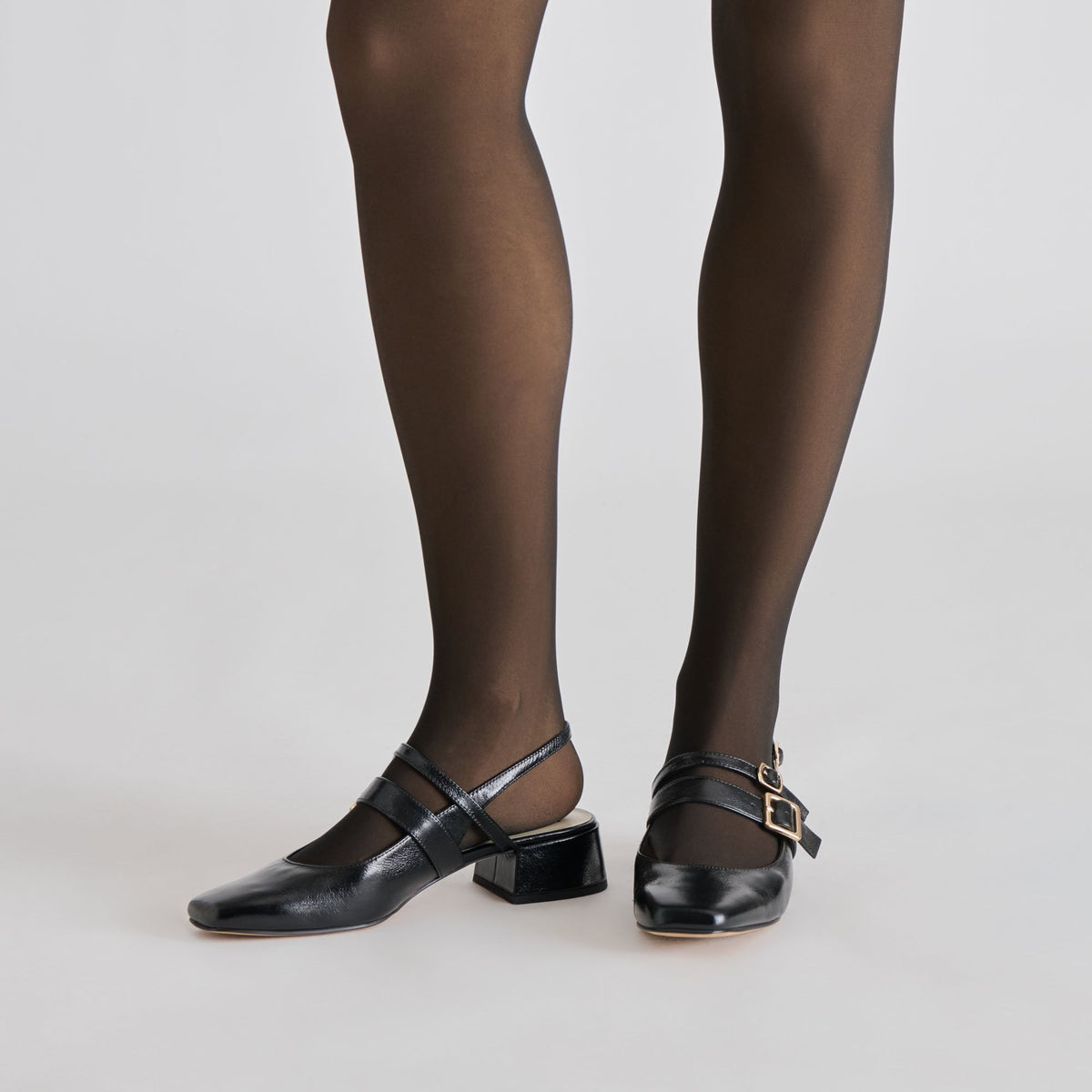 Dolce Vita Latest | SHEER ILLUSION THERMAL TIGHTS BLACK