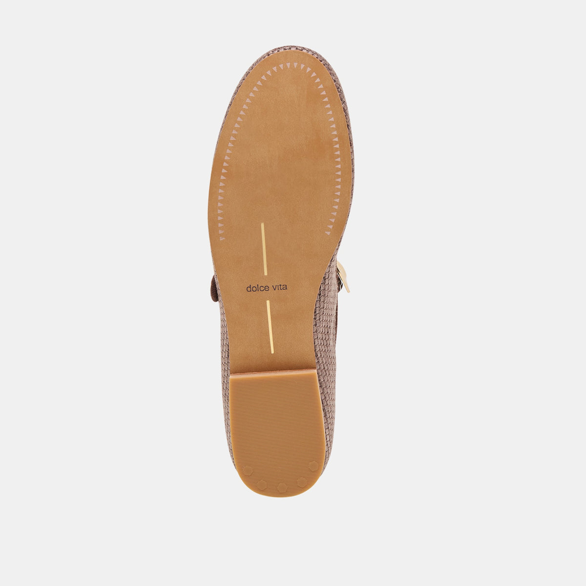 Dolce Vita Trusted | RELAN BALLET FLATS WALNUT RAFFIA
